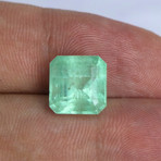 Beautiful Mint Green Colombian Emerald // 7.2 carats