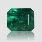 Bright Blue//Green Ethiopian Emerald // 4.03 carats
