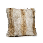 Limited Edition Faux Fur Pillow // Russian Wolf