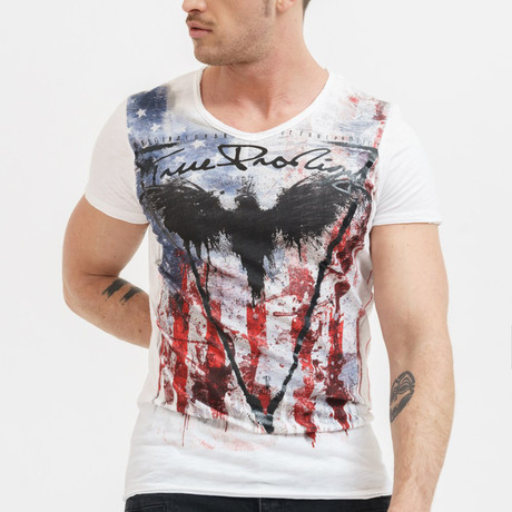 Eagle of death T-Shirt // White (L)