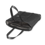 Lineage Leat Bag Tote // Black