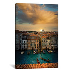 Sunset In Venice // Enzo Romano (18"W x 26"H x 0.75"D)