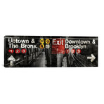 NYC Subway Station III // Luke Wilson (36"W x 12"H x 0.75"D)