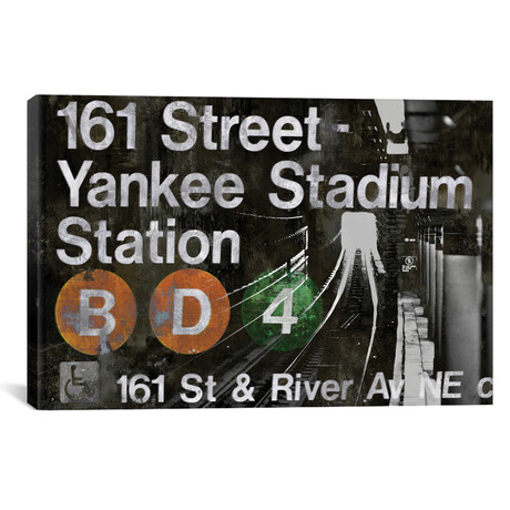 NYC Subway Station II // Luke Wilson (18"W x 12"H x 0.75"D)