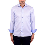 Classic Formal Dobby Long Sleeve Shirt // Blue (XS)