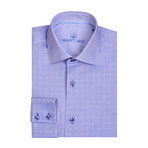 Small Boe Cotton Long Sleeve Shirt // Blue (XL)