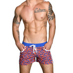 Maui Pineapple Swim Shorts // Pineapple Print (XL)