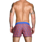 Maui Pineapple Swim Shorts // Pineapple Print (XL)