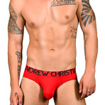 Almost Naked Premium Brief // Red (L)
