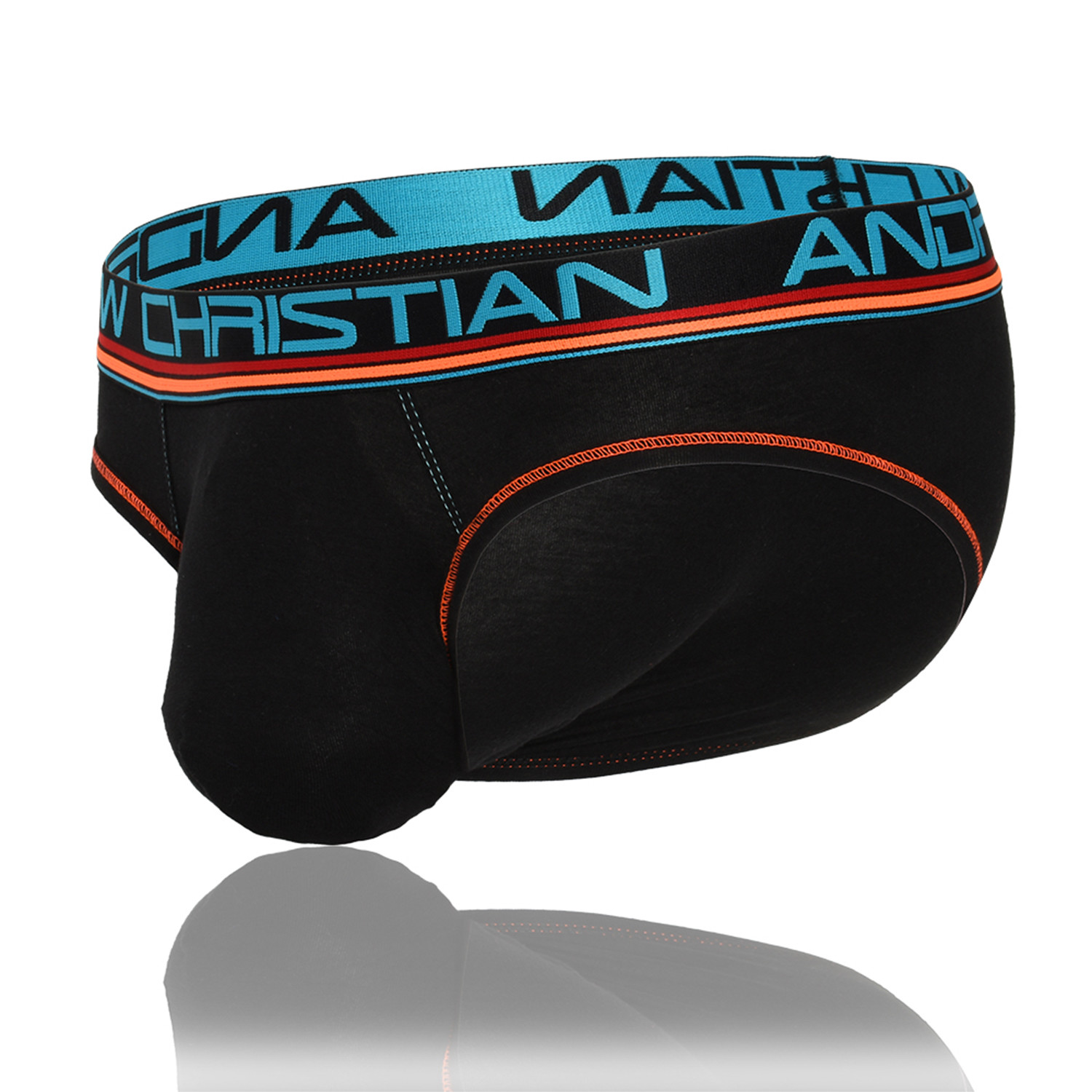 Almost Naked Cotton Brief // Black (XL) - Andrew Christian - Touch of ...
