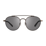 Helix Polarized Sunglasses // Brown // Graphite Lens