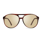Marx Polarized Sunglasses // Honey Tortoise Frame // Champagne Lens