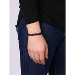Shamballa String Bracelet // Black