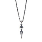 Spear Necklace (Black Oxide)