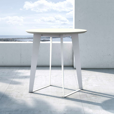 Amsterdam Outdoor Counter Table (White Sand Concrete)