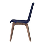 Laced Dining Chair // Blue Cord + Weathered Eucalyptus (Set of 2)