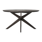 Helios Dining Table (Weathered Eucalyptus)