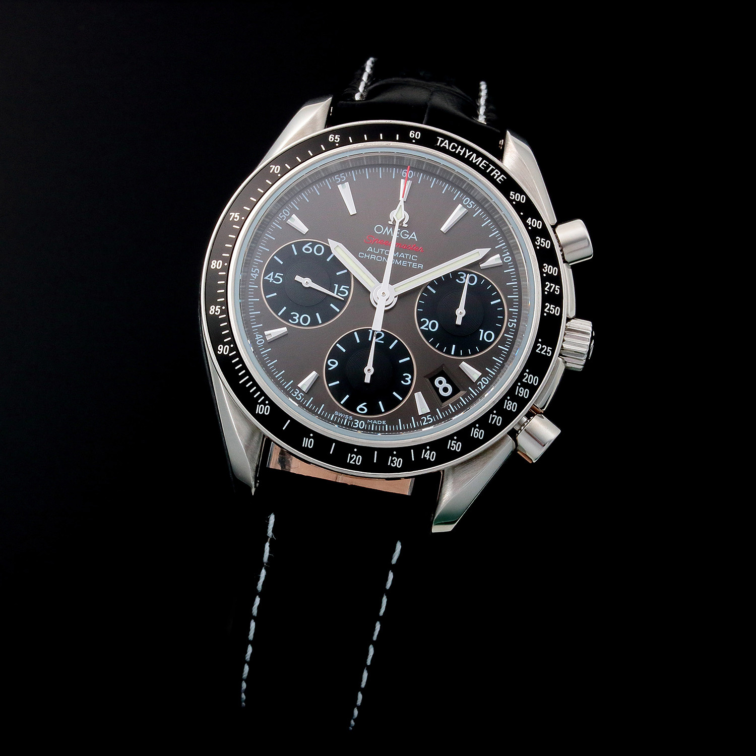 Omega Speedmaster Date Chronograph Automatic // 32334 // Pre-Owned ...