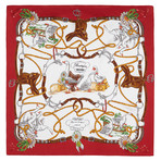 Mother Goose Scarf // Red