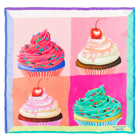 Cupcake Scarf // Pastel Multicolor
