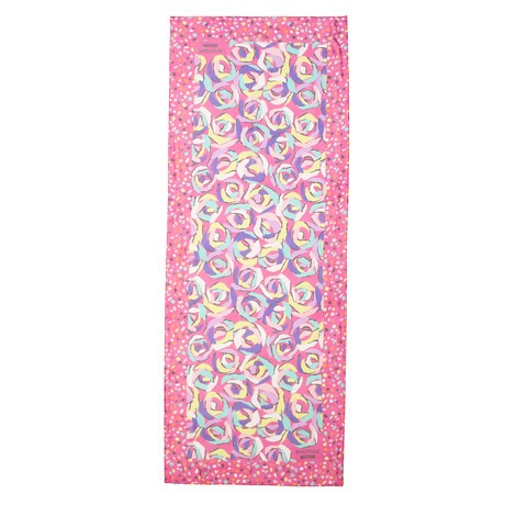 Abstract Roses Scarf // Pink + Multicolor