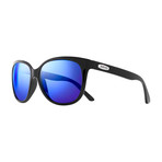 Grand Classic Polarized Sunglasses // Black Frame Frame + Heritage Blue Lens
