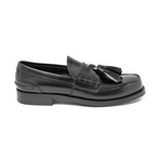 Prada // Leather Tassel Loafer Shoes // Black (US: 8)