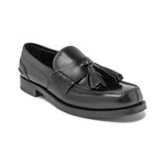 Prada // Leather Tassel Loafer Shoes // Black (US: 10.5)