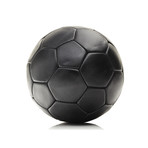 Executive Leather 32P Soccer Ball // Black