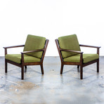 Hans Wegner Getama GE 265 Lounge Chair // Set Of 2