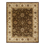 Terzo Traditional // Brown + Ivory (2' x 3')