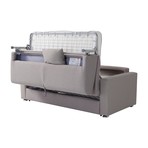 Breeze Queen Sleeper Sofa (Light Gray)