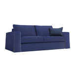 Temple Sofa Bed // Full (Navy Blue)