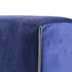 Temple Sofa Bed // Full (Navy Blue)