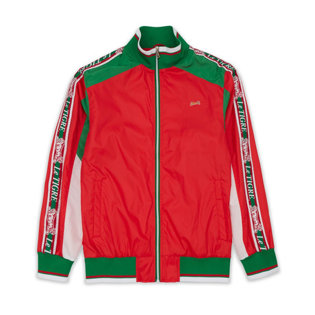 Dallas Track Jacket // Red (S)