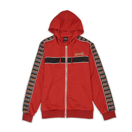 The City Track Hood // Red (S)