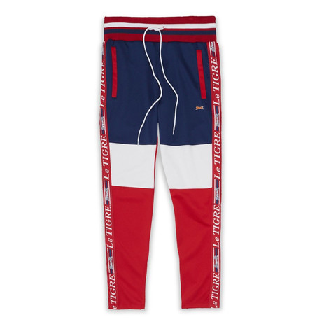 Tri-Color Track Pants // Navy (S)