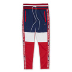 Tri-Color Track Pants // Navy (XL)