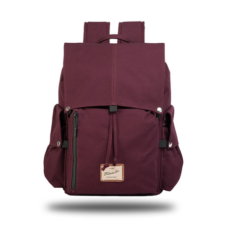Ryan Backpack // Claret Red