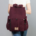 Ryan Backpack // Claret Red