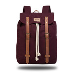 Patrick Backpack // Claret Red