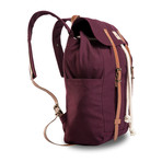 Patrick Backpack // Claret Red