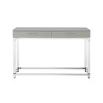 Cassandra Console Table (Gold + White)