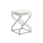 Malou End Table // Set Of 2 // Silver (Gold)