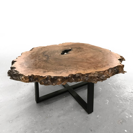 Cross Cut Coffee Table