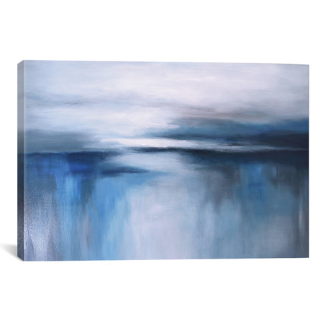 Abstract Seascape XXIV // Radiana Christova (26"W x 18"H x 0.75"D)