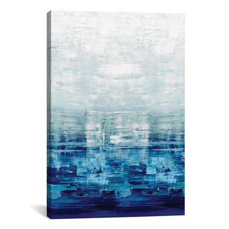 Blue Reflections // Allie Corbin (18"W x 26"H x 0.75"D)