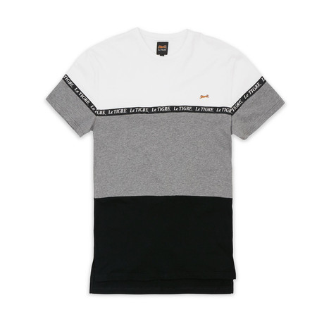 Tri-Color T-Shirt // Black (S)