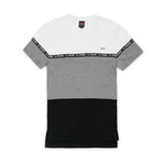 Tri-Color T-Shirt // Black (L)