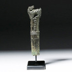 Russian Perm Animal Style Bronze Knife Handle // 10th C.